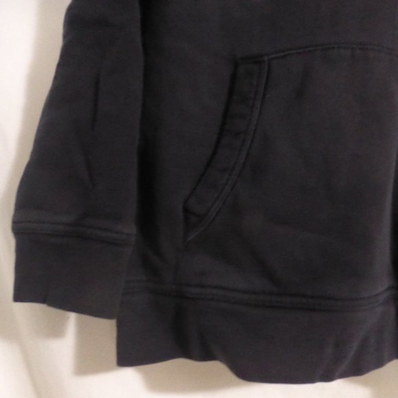 GAP KIDS, black hooded sweatshirt, kangaroo pockets, size small, GUC - Picture 7 of 11